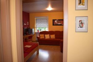 Posezení v ubytování Gästezimmer Leonore