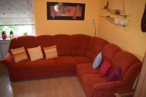 Posezení v ubytování Gästezimmer Leonore