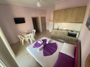 Kuchyň nebo kuchyňský kout v ubytování Hotel Vila Ali