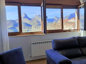 Widok na góry z tego apartamentu