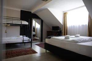 Кровать или кровати в номере Elegant&Hu