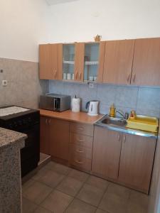 Kuchyňa alebo kuchynka v ubytovaní Apartman Toni 3