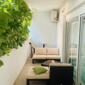 Posezení v ubytování Quite beautiful apartment in the Split Neda with 4bedrooms
