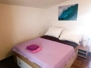 Posteľ alebo postele v izbe v ubytovaní Apartments Babic 50 meters from the beach