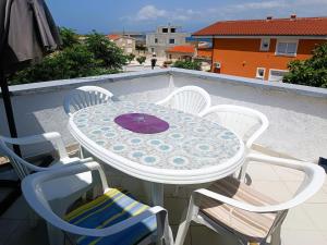 Balkón alebo terasa v ubytovaní Apartments Babic 50 meters from the beach