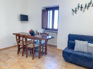 Posezení v ubytování La casina di Luna