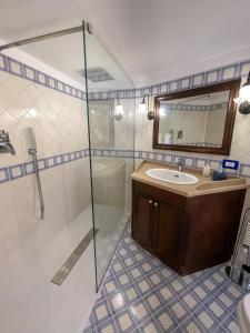 Koupelna v ubytování La casina di Luna + 20 fotografií