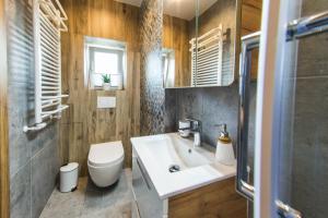 Kúpeľňa v ubytovaní Apartament Wita Stwosza
