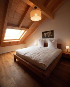 Katil atau katil-katil dalam bilik di Ferienhof Kohler