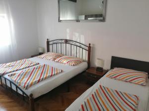 Postel nebo postele na pokoji v ubytování Apartman Mira