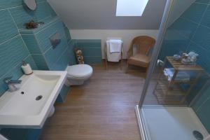 Kupatilo u objektu D4 Apartments Dörgicse