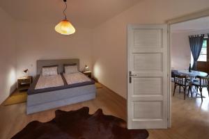 Krevet ili kreveti u jedinici u okviru objekta D4 Apartments Dörgicse