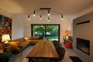 Posezení v ubytování D4 Apartments Dörgicse