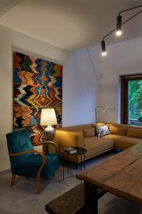 Prostor za sedenje u objektu D4 Apartments Dörgicse