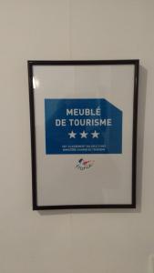 Certifikát, ocenenie alebo iný dokument vystavený v ubytovaní Appt spacieux, charme de la pierre Catalane