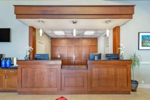 a courtroom with wood paneling and two laptops at Best Western Hendersonville Inn in Hendersonville +17 photos