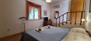 Posteľ alebo postele v izbe v ubytovaní Apartment The view