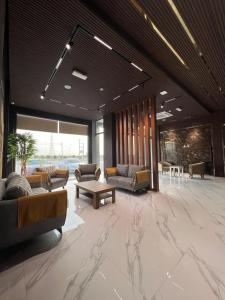 Posezení v ubytování Aalia Hotel Suites