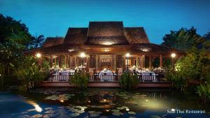 Das Gebäude in dem sich das Resort befindet