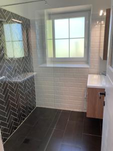 Kúpeľňa v ubytovaní Haus Angermann + 35 fotografií