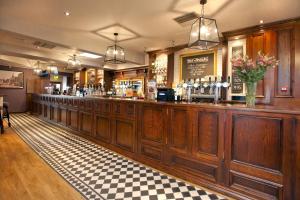 The lounge or bar area at Ye Olde Griffin