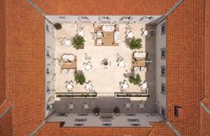 Půdorys ubytování Heritage Hotel Kaštelet