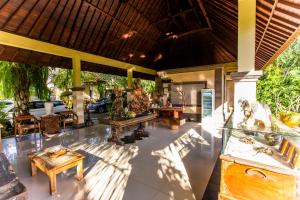 Restaurace v ubytování Asri Sari Villa Ubud