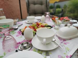 Ontbijt beschikbaar voor gasten van Apartment Apart Waldershof