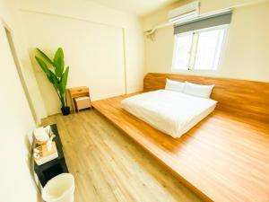 Voodi või voodid majutusasutuse 艾睏khùn行旅 toas