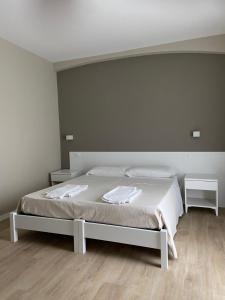 Postel nebo postele na pokoji v ubytování B&B Controvento Soiano
