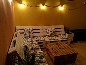 Część wypoczynkowa w obiekcie Casa Natal. Tú rincón acogedor en El Cotillo.