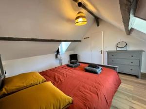 Posteľ alebo postele v izbe v ubytovaní Homefleur - Maison 130m2 - 8 à 10 pers - Jardin