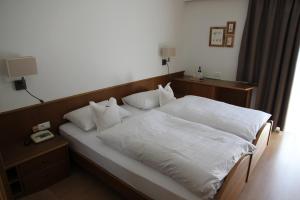 Postel nebo postele na pokoji v ubytování Garni Hotel Max