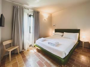 Posteľ alebo postele v izbe v ubytovaní Serra Country House