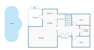 Půdorys ubytování Villa Gris by Villa Plus
