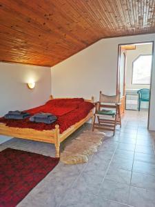 Postel nebo postele na pokoji v ubytování Къща за гости,,Вила Росица,,