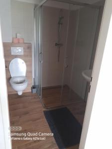 Koupelna v ubytování Kojan + 18 fotografií