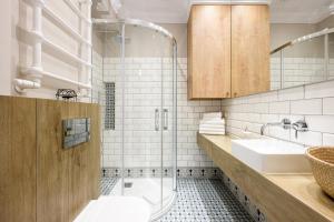 Kúpeľňa v ubytovaní Native Apartments Nowowiejska 9