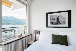 Nespecifikovaný výhled na hory nebo výhled na hory při pohledu z apartmánu