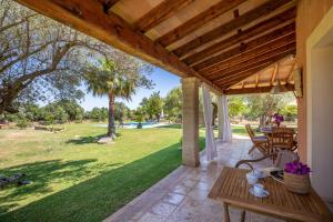 Zahrada ubytování Selva - 38903 Mallorca