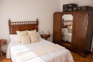 Posteľ alebo postele v izbe v ubytovaní a casa da Alicia