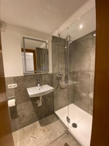 Kúpeľňa v ubytovaní Haus Pregenzer + 24 fotografií