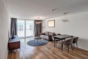 Posezení v ubytování MOOI Apartments Schlieren