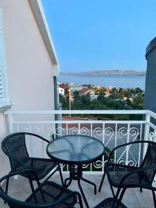 Balkón nebo terasa v ubytování Apartment Anic
