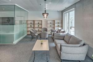Posezení v ubytování MOOI Apartments Schlieren
