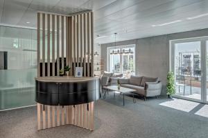 Posezení v ubytování MOOI Apartments Schlieren