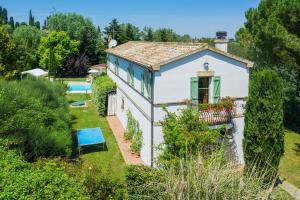 Vonkajšia záhrada v ubytovaní Villa La Capuccina