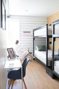 Postel nebo postele na pokoji v ubytování B&B Korsman Hanko