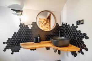 Koupelna v ubytování Cervus Magura