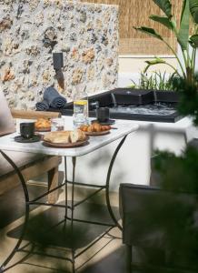 Jídlo v vily nebo okolí